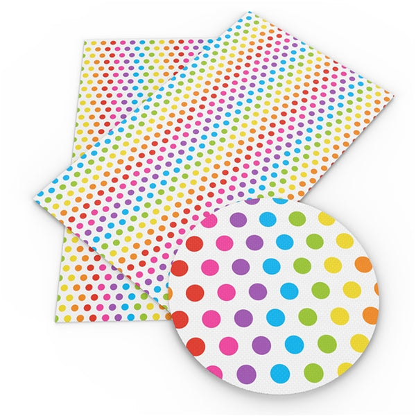 Rainbow Polka Dot