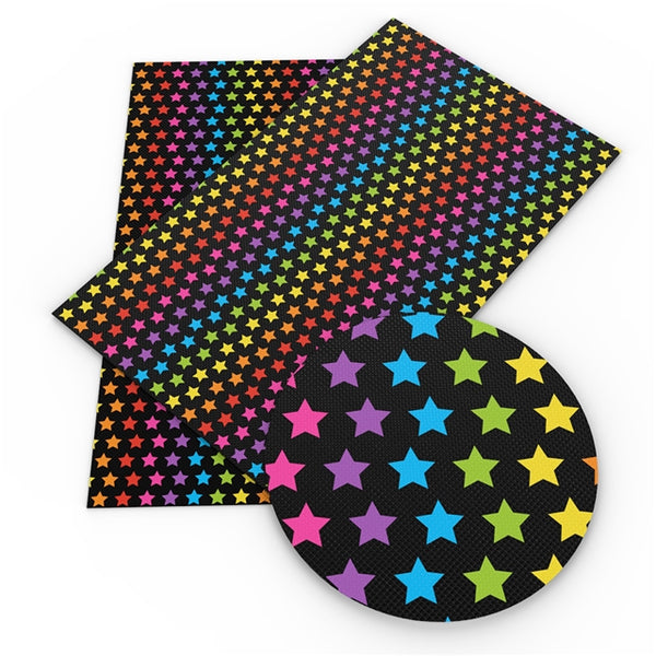 Rainbow Stars Black