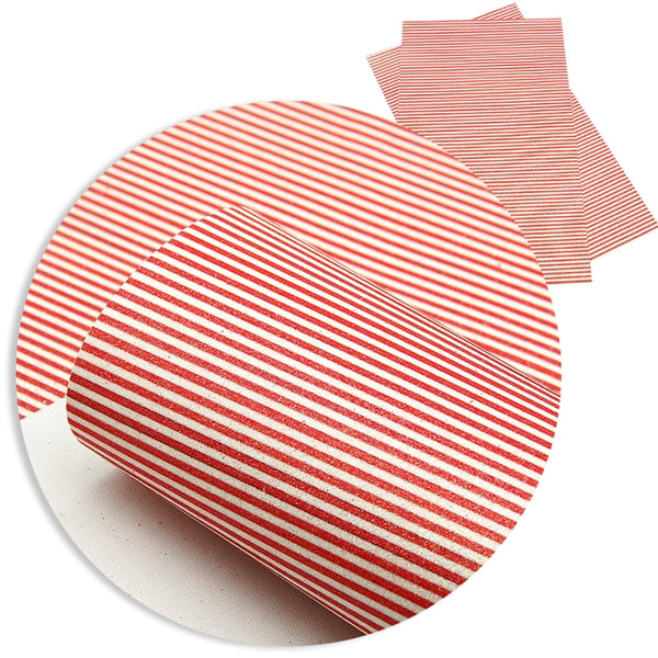 Shimmer Red Stripes