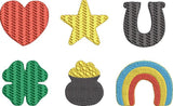 Charm Fobs Embroidery File