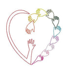 Helping Hands Embroidery File