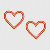Heart Earring Embroidery File