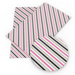 Pink and Black Stripe