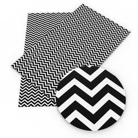 Black and White Chevron