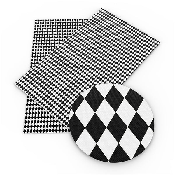 Black & White Argyle