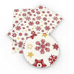 Red & Gold Snowflake