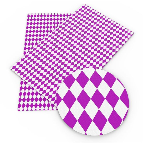 Purple Argyle