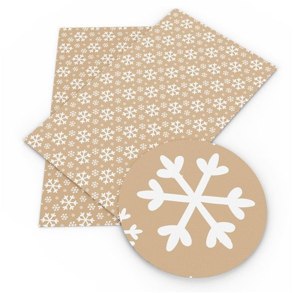 Beige Snowflake