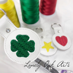 Charm Fobs Embroidery File